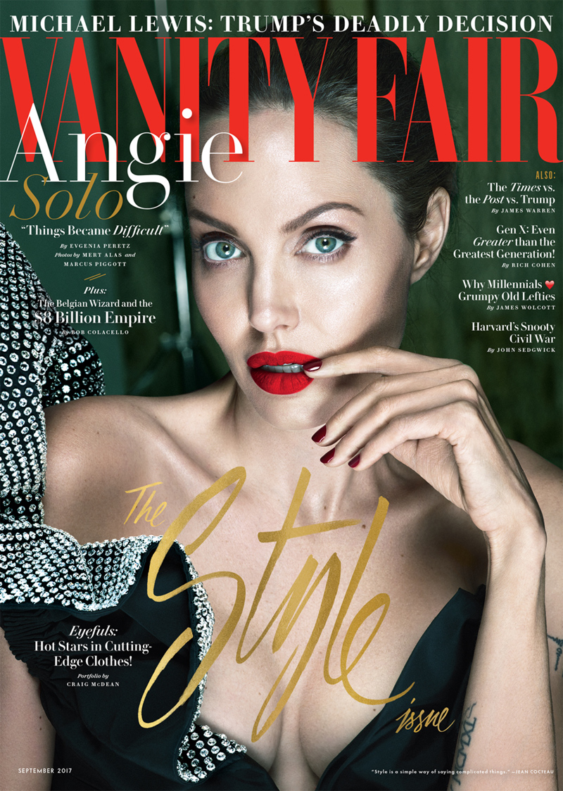 Что Анджелина Джоли рассказала Vanity Fair (фото 1)