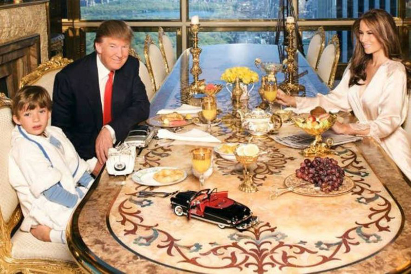 Взгляд изнутри: Пентхаус Дональда Трампа (фото 19)