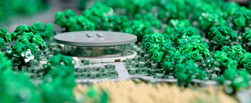 Мав час та натхнення: Инженер построил офис Apple из Lego (фото 4)