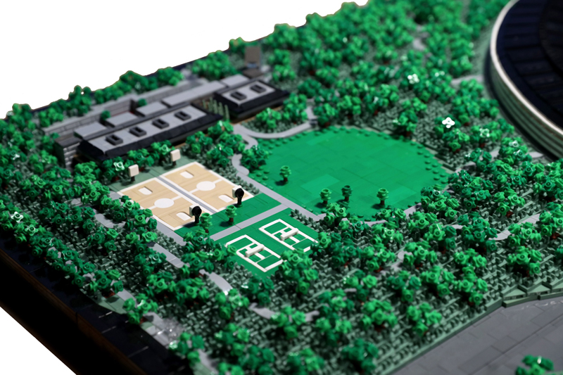 Мав час та натхнення: Инженер построил офис Apple из Lego (фото 5)