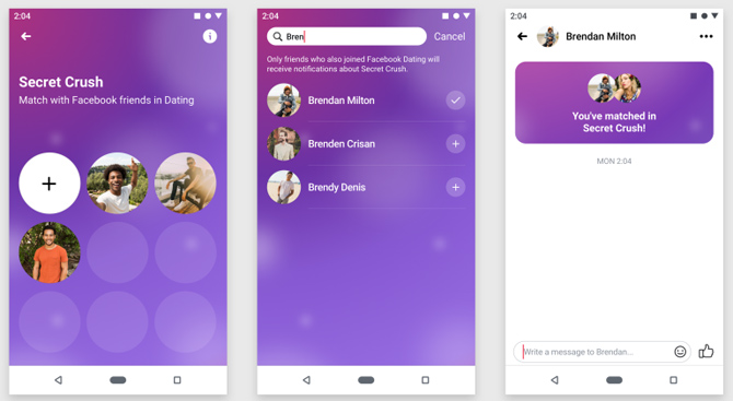 Фейсбук запускает функцию Secret Crush, чтобы свести вместе тайных воздыхателей (фото 1)