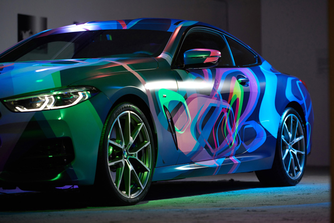 Произведение искусства: Художник сделал из BMW M850і xDrive арт-объект (фото 7)