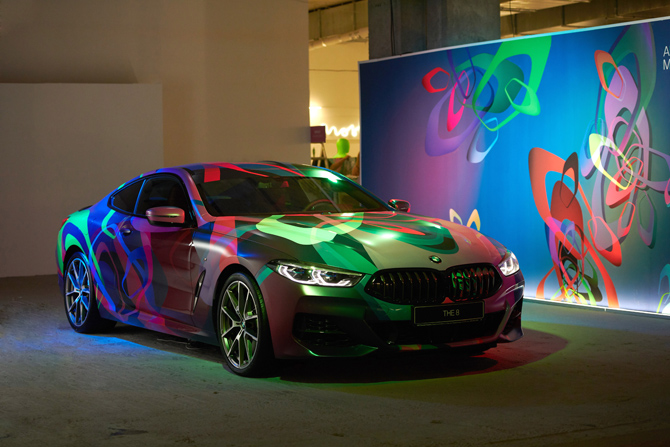 Произведение искусства: Художник сделал из BMW M850і xDrive арт-объект (фото 3)