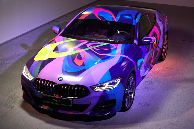 Произведение искусства: Художник сделал из BMW M850і xDrive арт-объект (фото 5)