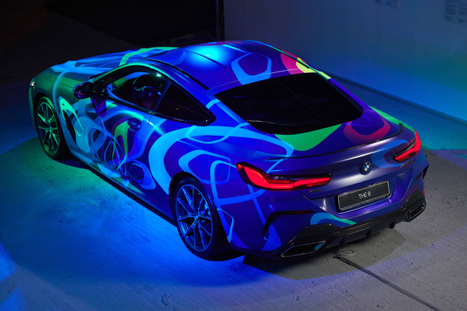 Произведение искусства: Художник сделал из BMW M850і xDrive арт-объект (фото 6)