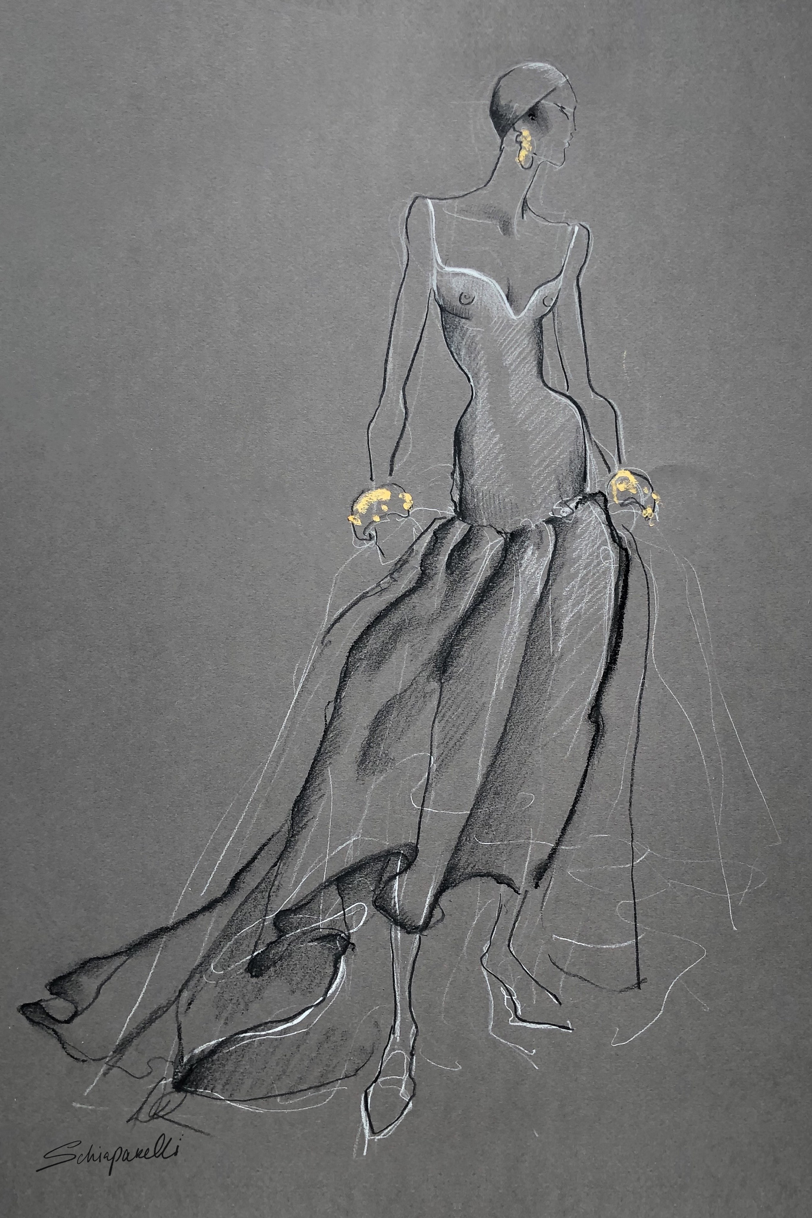 Кутюр отменяется. Schiaparelli показали эскизы вместо коллекции (фото 6)