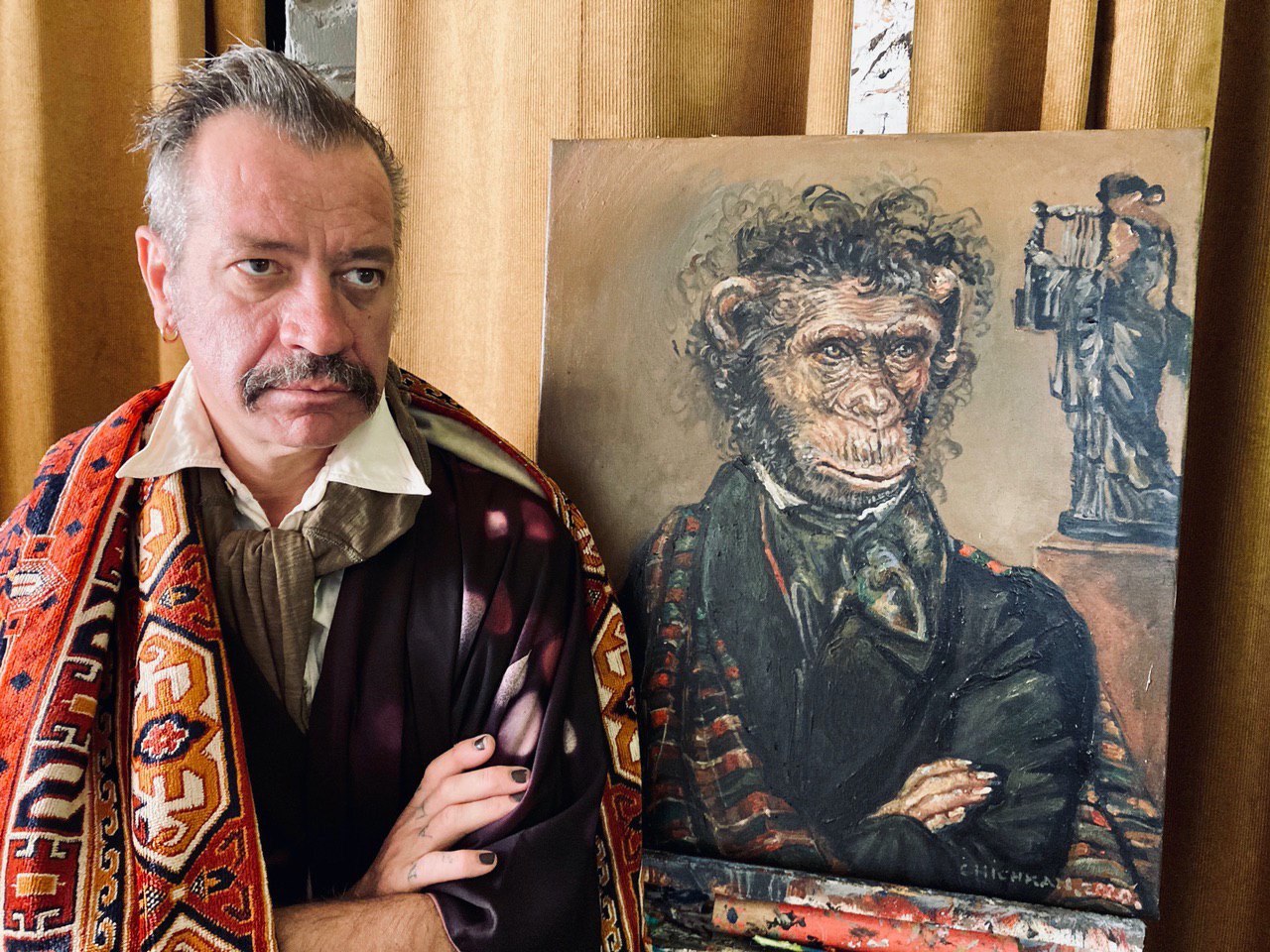 Psychodarwinism: Ілля Чичкан відкриває виставку нових робіт, створених на карантині (фото 1)