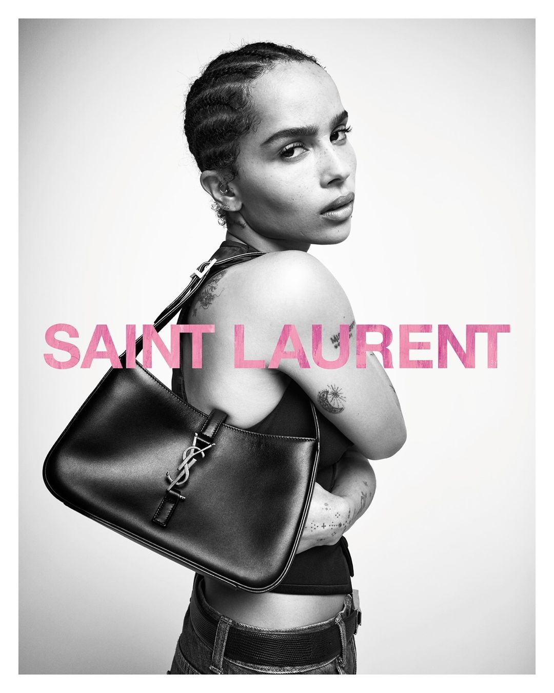 Смотрите, как невероятная Зои Кравиц рекламирует джинсы Saint Laurent (фото 1)