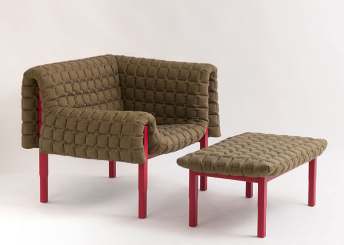 Ruche Armchair by Inga Sempe