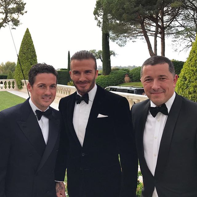 Great night last night at AmfAR 2017 in Cannes helping to raise vital funds for the fight against HIV & AIDS ... @davidgardner @simonolive73