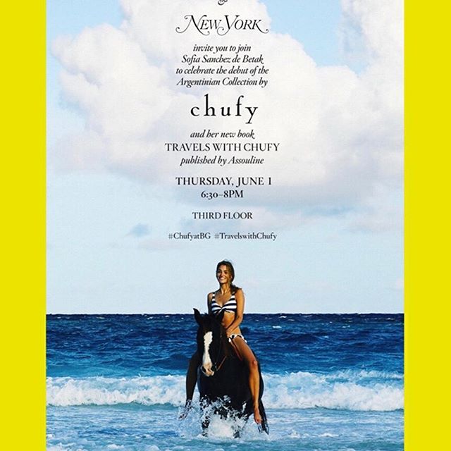 Hope I see you tonight!!!
June 1st, 6.30-8pm at @bergdorfs 3F
         
#ChufyatBG #bergdorfgoodman #ChufyatBergdorf #TravelsWithChufy