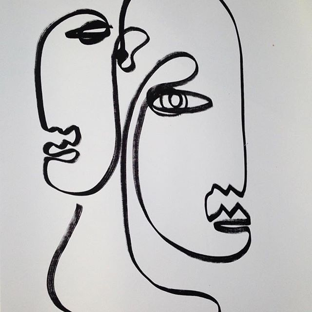 Møød.   
Sketch by Christiane Spangsberg
#art #sketch