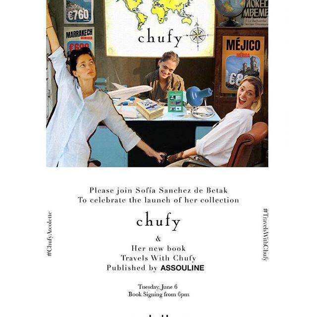T  U  E  S  D  A  Y   6T  H   A  T   6P  M   @colette !!!  
#ChufyAtColette @chufy.world #TravelsWithChufy