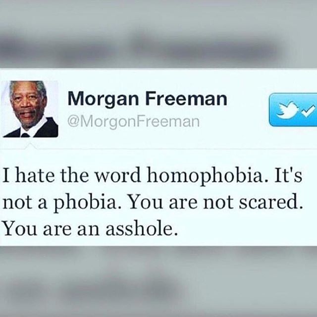 I    you #MorganFreeman