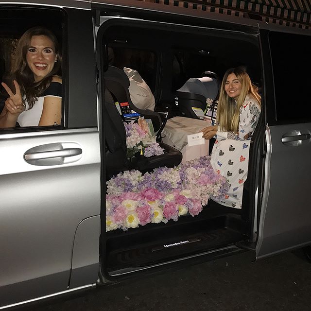 Off to deliver these AMAZING flowers by @theflowerbx to a children's hospital with @margaretwolcott ! A heartfelt thank you to everyone who came to support us tonight. @thetot