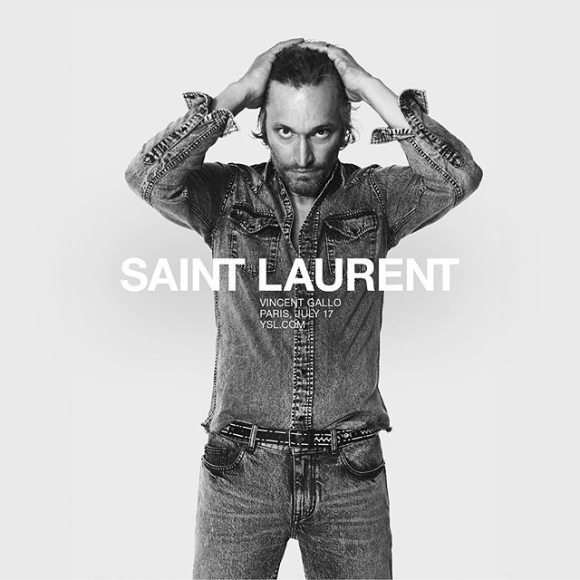 VINCENT GALLO - SPRING/SUMMER 18
#YSL12 by @anthonyvaccarello
PHOTOGRAPHED by @davidsimsofficial
#YSL #SaintLaurent #YvesSaintLaurent