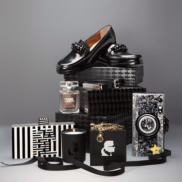 Embellished #loafers, Charms #watch, Camera #clutch... Find more #KARLLAGERFELD gift ideas on Karl.com! 
#Karlparfums #WatchKarl