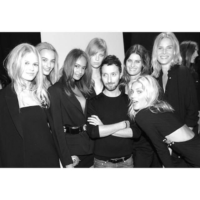 It's Saturday ! Morning ! #anthonyvaccarello @versus_versace #backstage