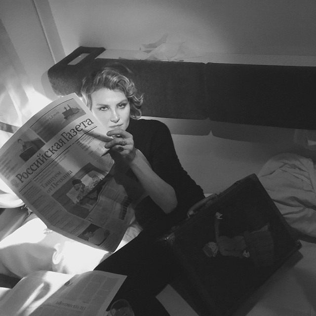 в поезде в Москву ... ##ренаталитвинова  #renatalitvinova  @louisvuitton